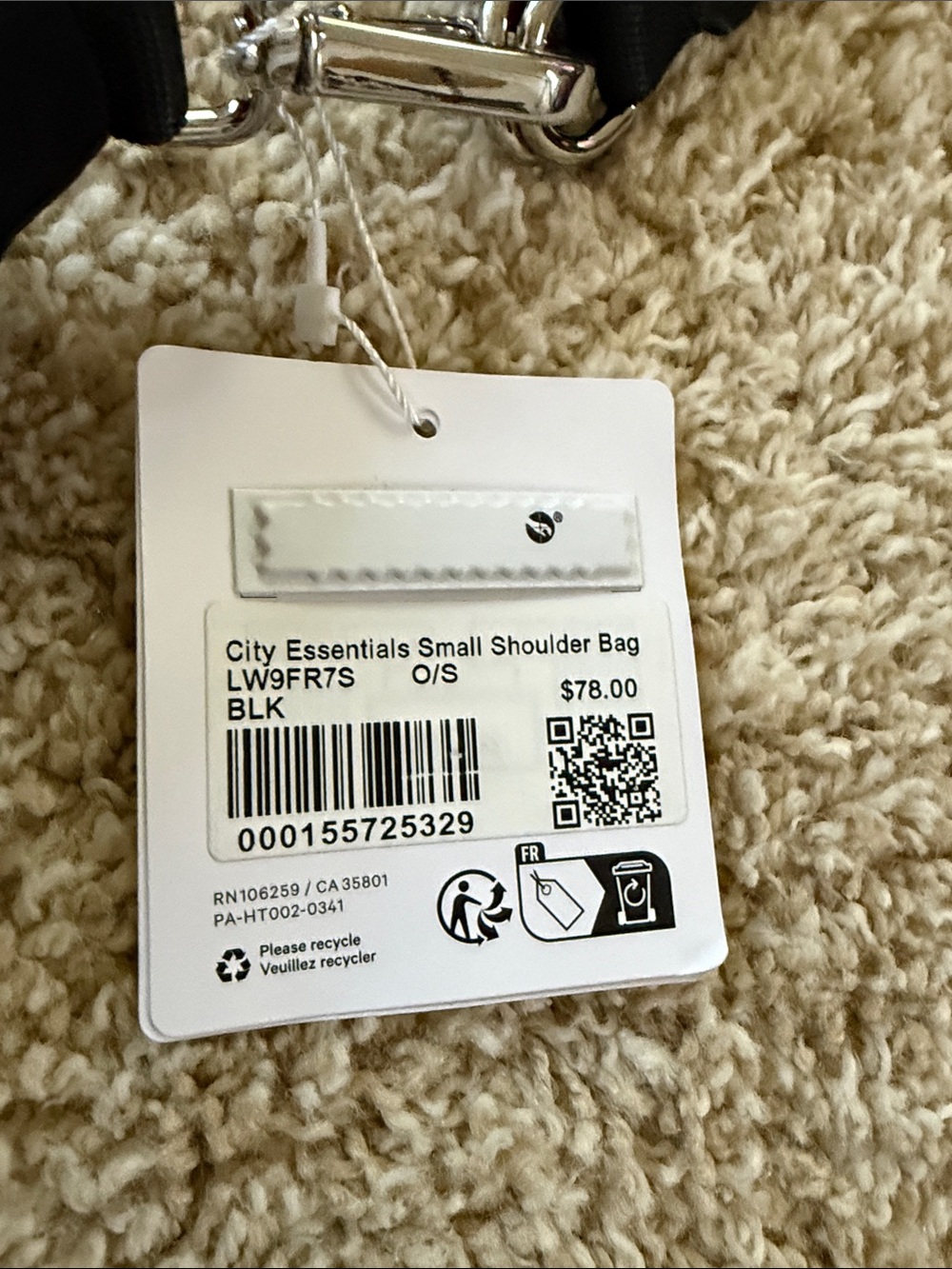 NWT Lululemon City Essentials Small Shoulder bag - Picture 2 of 6